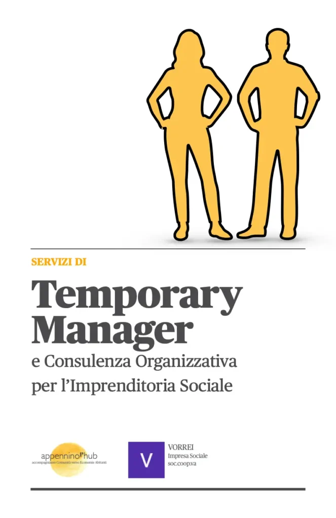 temporary manager imprenditoria sociale